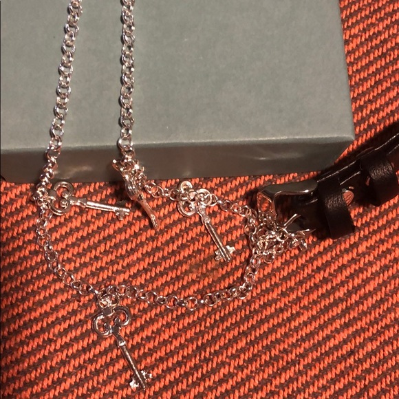 La Mer black charm wrap bracelet NWOT in box - Picture 4 of 6